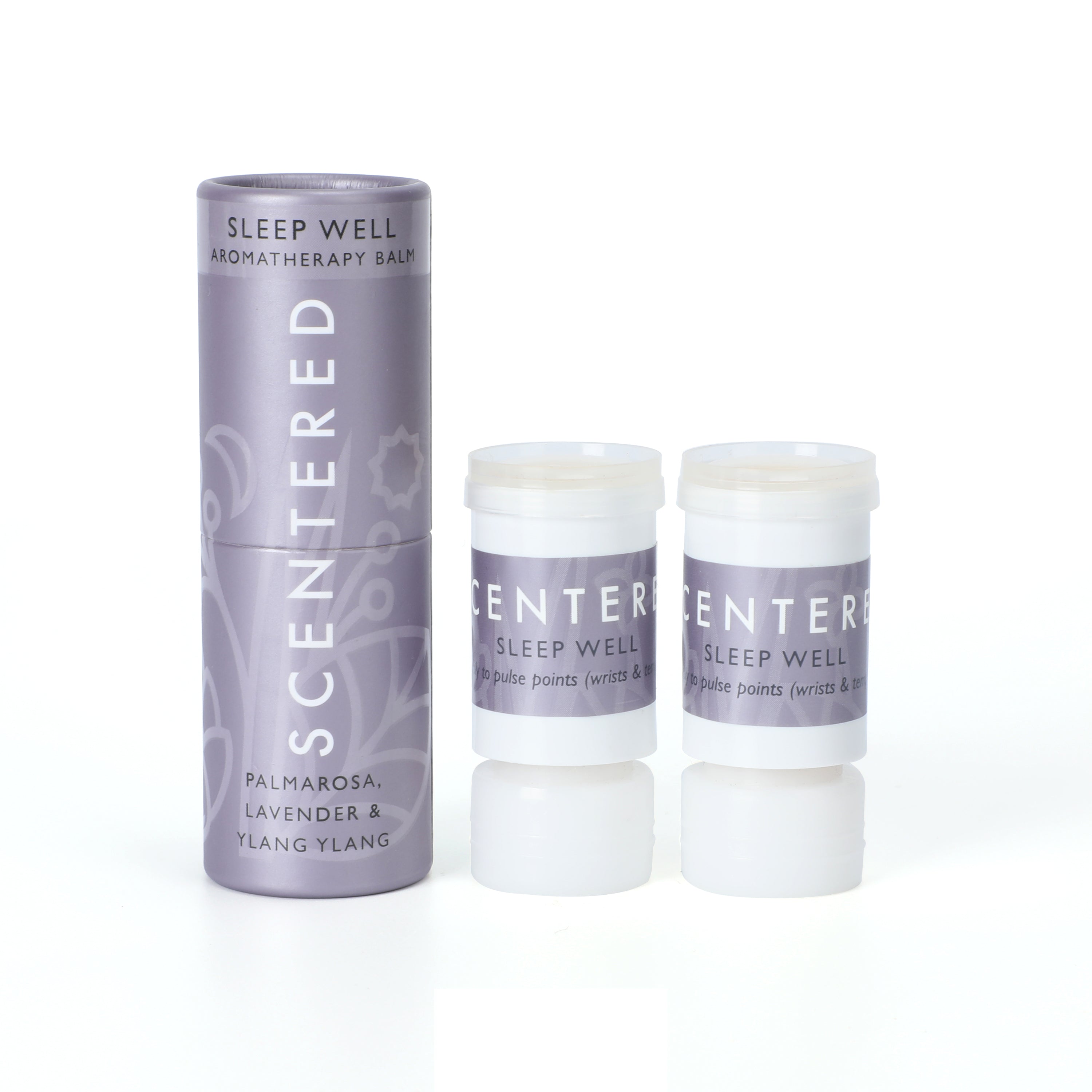 Calm your mind and body with our essential oil sleep balm designed for deep, peaceful sleep.