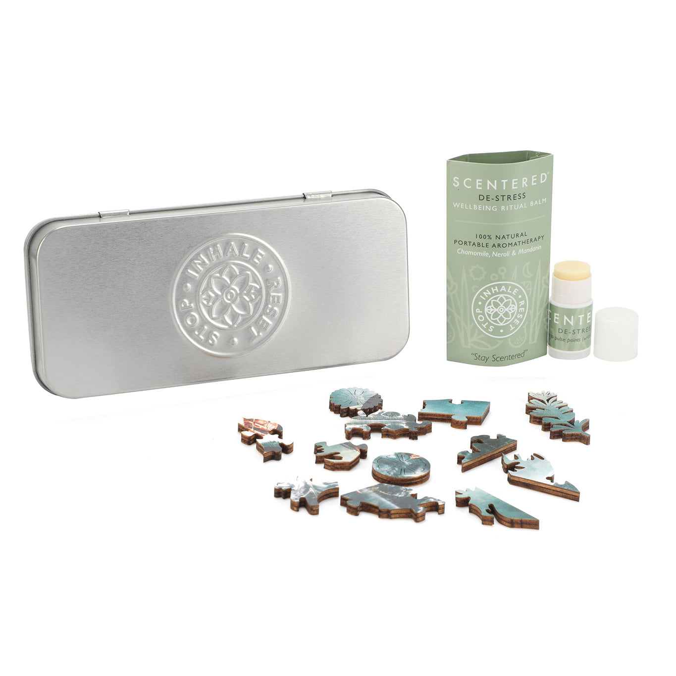 perfect blend of Aromatherapy Balm and Mindfulness, designed to soothe your senses and calm your mind wherever you go