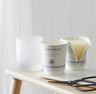 Vegan-friendly Sleep Well candle made with natural wax and essential oils to promote restful sleep and wellness at home. Refill candles are available for green planet.