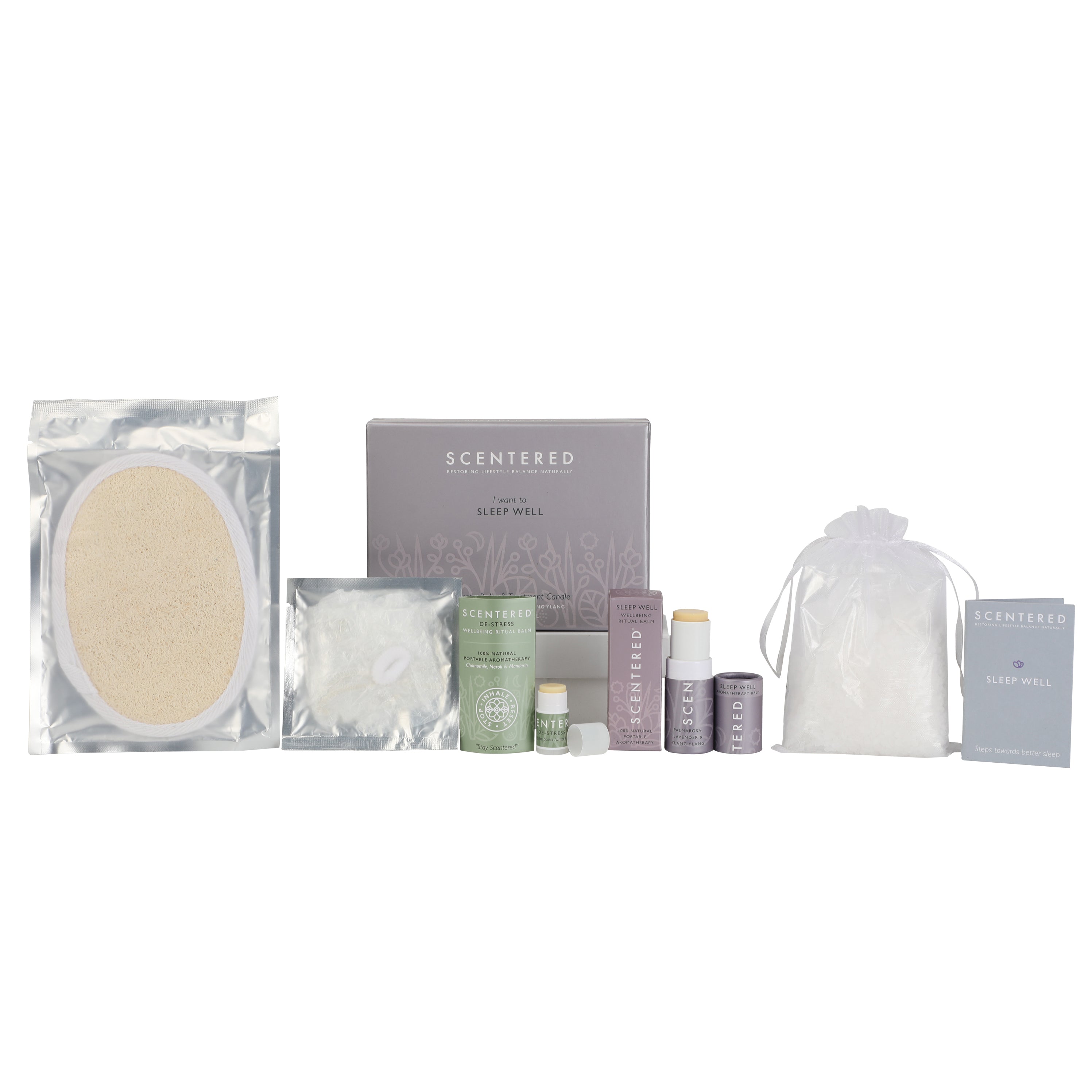 Relaxing bath salts crafted with natural ingredients to create a therapeutic and calming ambiance.