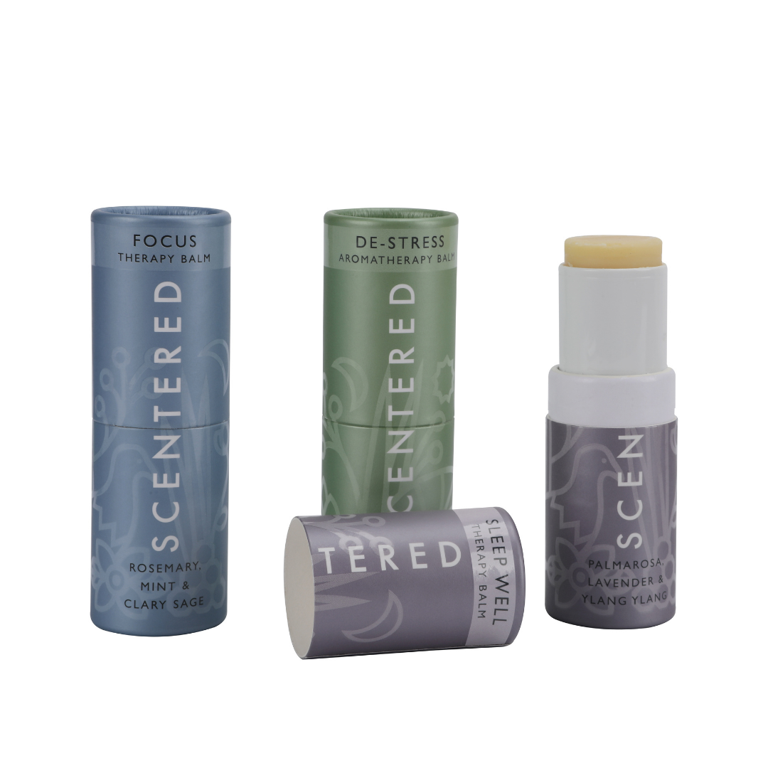 To help you De-stress, feel back in control and ready for the day: Calm and Confident.