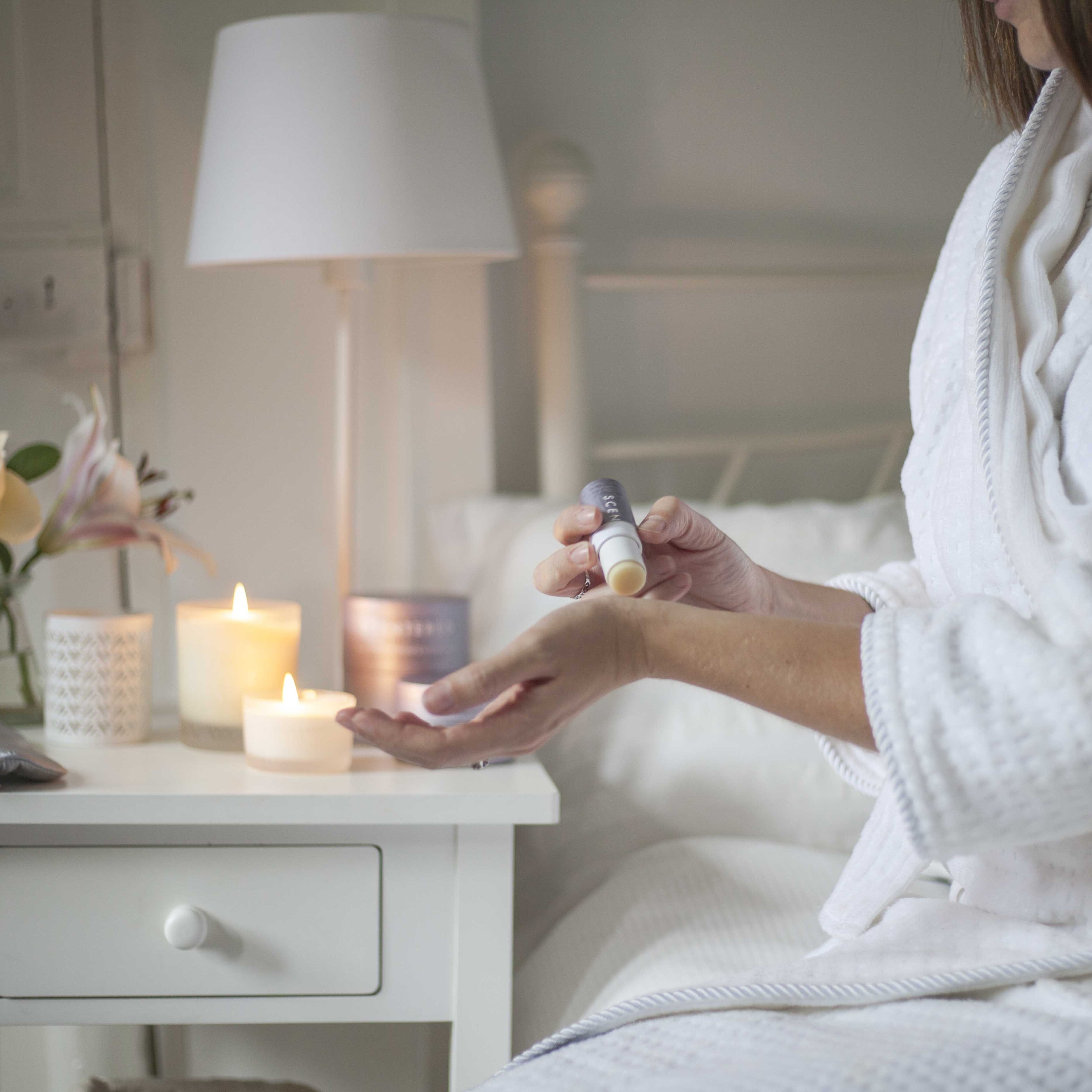 79% of customers reported improved sleep quality with the Sleep Well Aromatherapy Balm, based on a survey of 500 respondents. Relax your body and quiet your mind with the Sleep Well Balm, a natural solution for a better night’s sleep.
