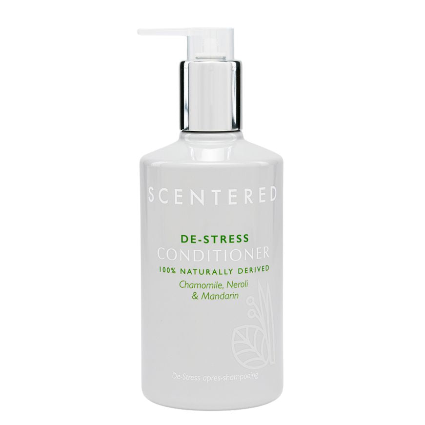 100% naturally derived ingredients and designed to help boost shine and support healthy hair while giving a calming experience that helps you unwind and de-stress. 