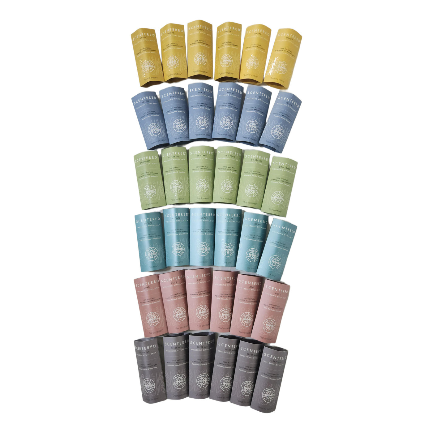 Scentered Pulse Point Balm Collection x6