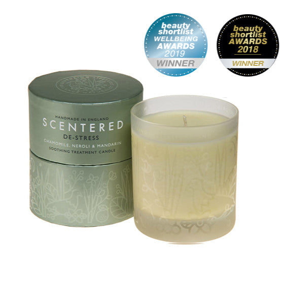 Our candles are made in England with 100% natural wax infused with premium essential oils giving the same aromatherapy benefits as applying one of our balms.