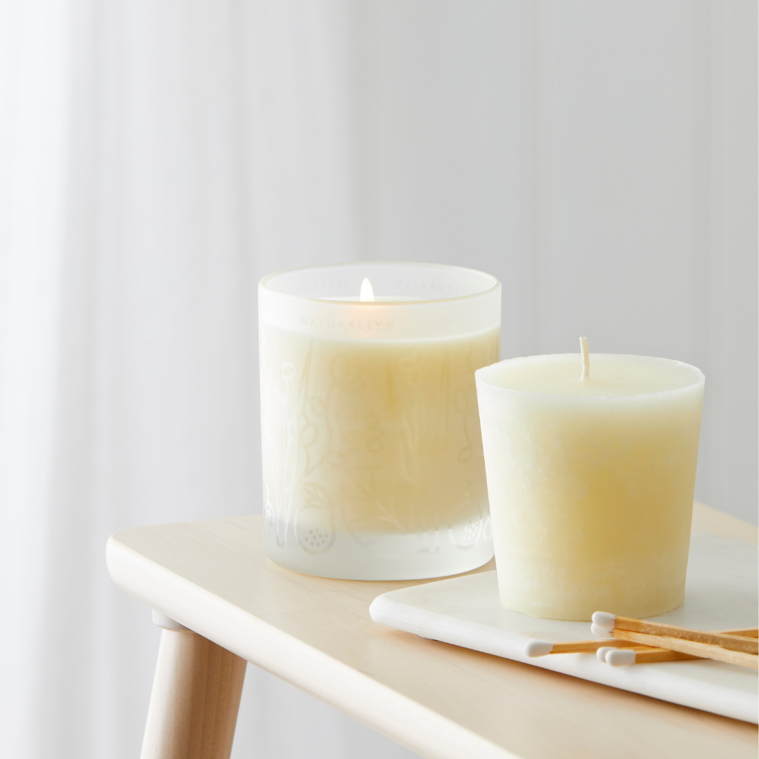 Scentered Sleep Well Home Candle and Refill Calming, Therapeutic Candle for Restful Sleep
